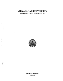 Statement of B. Ed. College Affiliated by Vidyasagar University and Recognised by the N.C.T.E