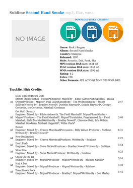 Sublime Second Hand Smoke Mp3, Flac, Wma