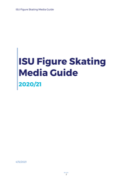 ISU Figure Skating Media Guide