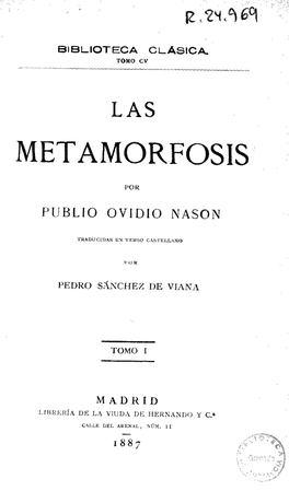 Metamorfosis