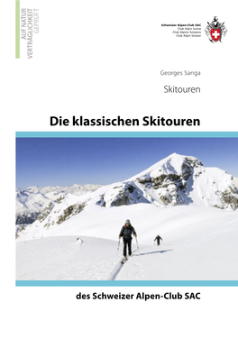 Die Klassischen Skitouren Des Schweizer Alpen-Club SAC