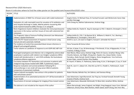 Researchfest 2020 Abstracts Room # Indicates Where To