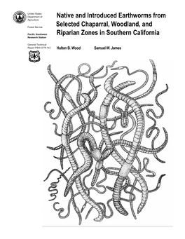 Native and Introduced Earthworms from Agriculture