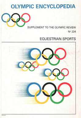 Olympic Encyclopedia Equestrian Sports