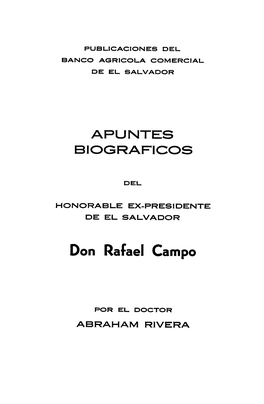 Apuntes Riograficos