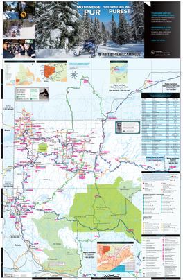 Tourisme Abitibi Temiscamingue.Org Droit D’Accès | Forfaits Hiver 2015 Conditions De Sentiers Clubs Motoneige De La Région