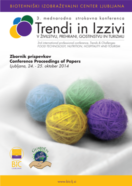 Zbornik Prispevkov Conference Proceedings of Papers Ljubljana
