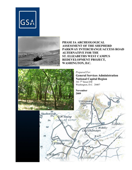 Phase Ia Archeological Assessment of the Shepherd Parkway Interchange/Access Road Alternative for the St