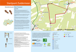 Startpunt Zuidermeer Hier Staat U