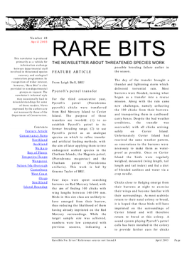 Rare Bits 48, April 2003