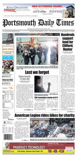 Portsmouth-Dailytimes.Com SUNDAY, SEPTEMBER 11, 2011 Vol