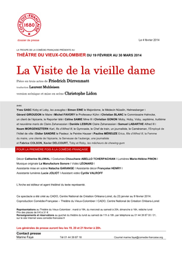 La Visite De La Vieille Dame