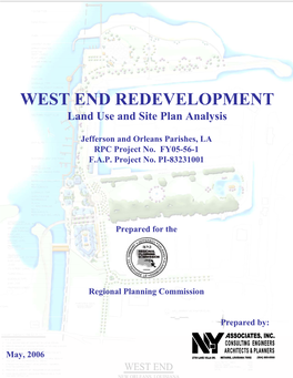 WEST END REDEVELOPMENT Land Use and Site Plan Analysis