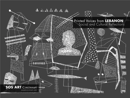 Printed Voices from LEBANON: Social and Cultural Reflections SOS ART Cincinnati