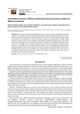 Acta Scientiarum ISSN On-Line: 1807-8664 Doi: 10.4025/Actascitechnol.V41i1.35043