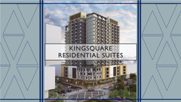 KINGSQUARE RESIDENTIAL SUITES San Lazaro Tourism and Business Park in Sta