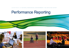 NRETAS Annual Report 2010-11 Performance Reporting