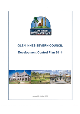 Glen Innes Severn Council Development Control Plan 2014