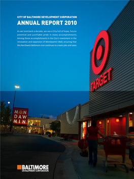 Annual Report 2010 3 BDC Projects