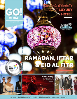 Ramadan, Iftar & Eid Al Fitr