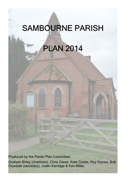 Sambourne Parish Plan 2014
