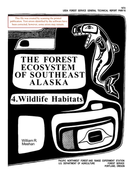 The Forest Ecosystem of Southeast Alaska