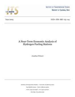 Hydrogen Highway Station Cost Model