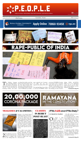 Rape-Public of India