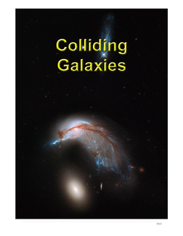 Colliding Galaxies