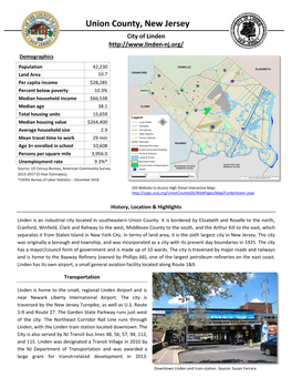 Linden Demographics