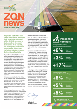 Passenger Numbers for April Than Normal