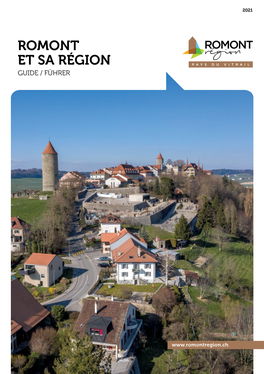 Romont Et Sa Région Guide / Führer