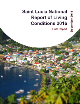 Saint Lucia National Report of Living Conditions 2016