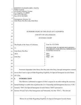 The People of the State of California Vs. John Henry Doe Roe AKA John