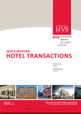 Hotel Transactions