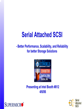 Serial Attached SCSI