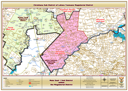 Christiana Sub District of Lekwa-Teemane Magisterial District