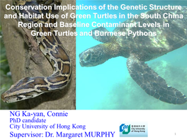 Conservation Implications of the Genetic Structure and Habitat Use