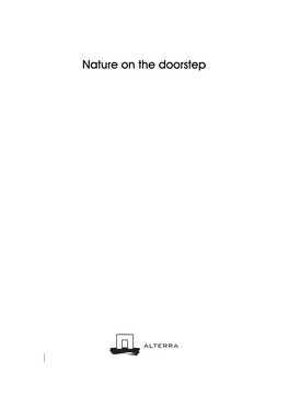 Nature on the Doorstep ISBN 90-393-2850-1