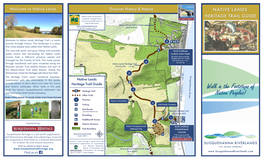 The Native Lands Heritage Trail Map & Guide!