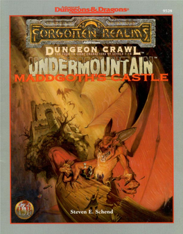 Undermountain: Maddgoth's Castle