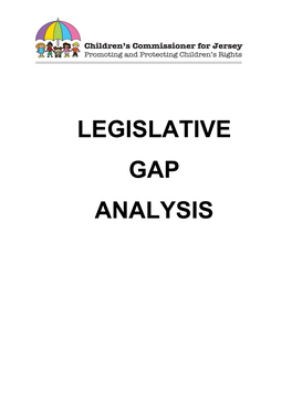 Legislative Gap Analysis Oct 2020