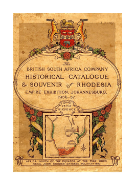 B.S.A.C. Historical Catalogue & Souvenir Of