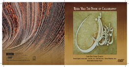 Reza Vali the Book of Calligraphy