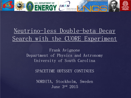 Neutrino-Less Double-Beta Decay Search with the CUORE Experiment