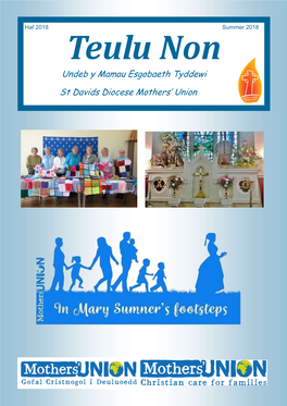 Undeb Y Mamau Esgobaeth Tyddewi St Davids Diocese Mothers' Union