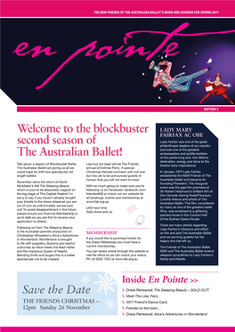 The Blockbuster Second Season of the Australian Ballet!
