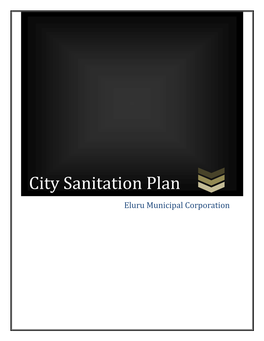 Eluru City Sanitation Plan
