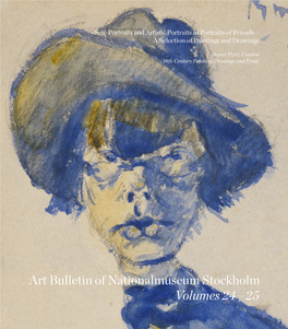 Art Bulletin of Nationalmuseum Stockholm Volumes 24–25 Foreword
