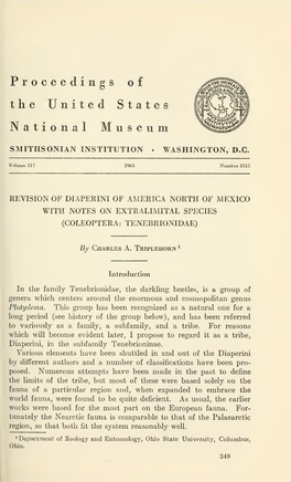 Proceedings of the United States National Museum